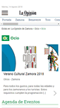 Mobile Screenshot of ocio.laopiniondezamora.es